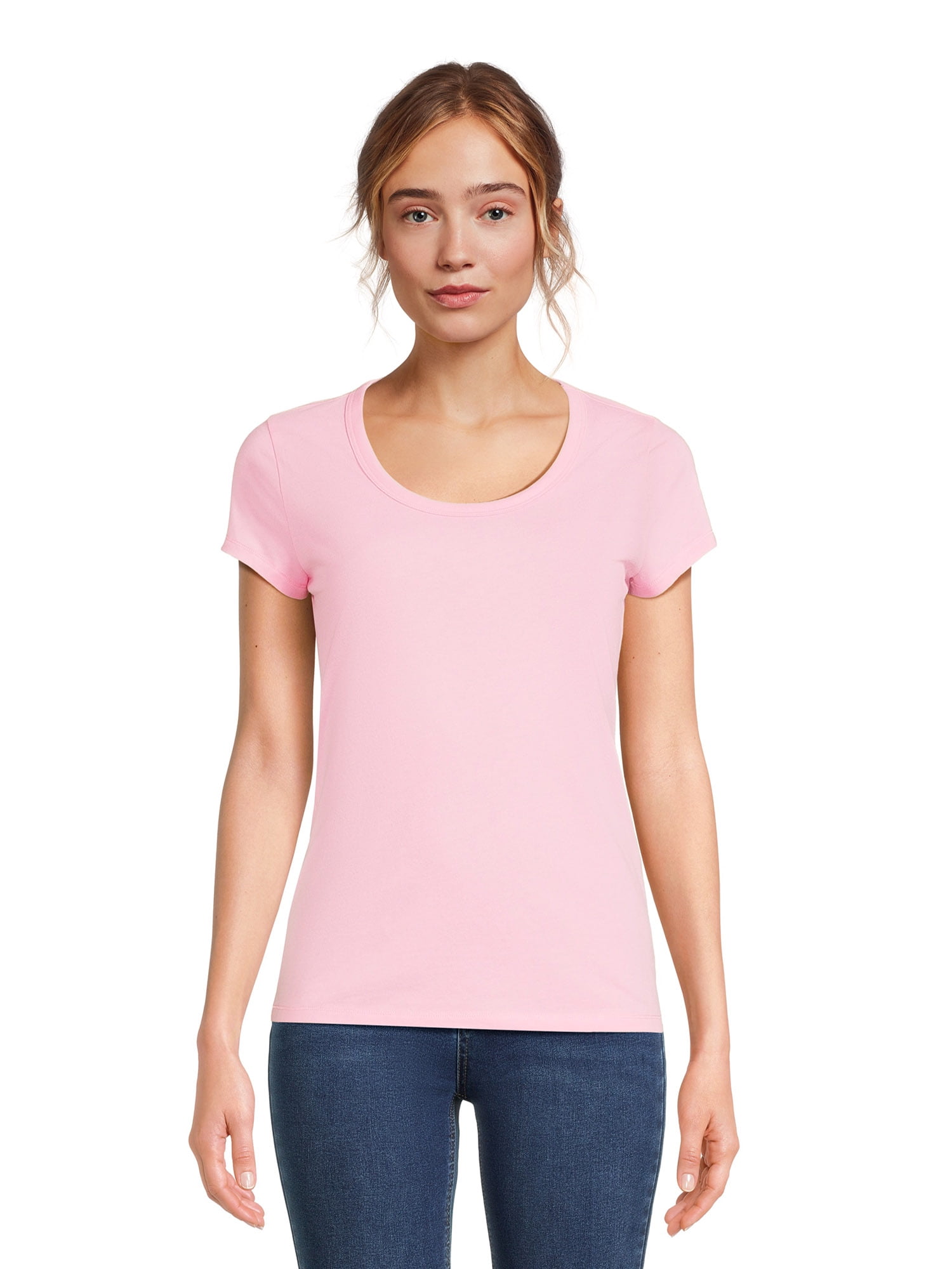 Short Sleeve Scoop Neck (S, M, L) (Pack of 6) main image 0