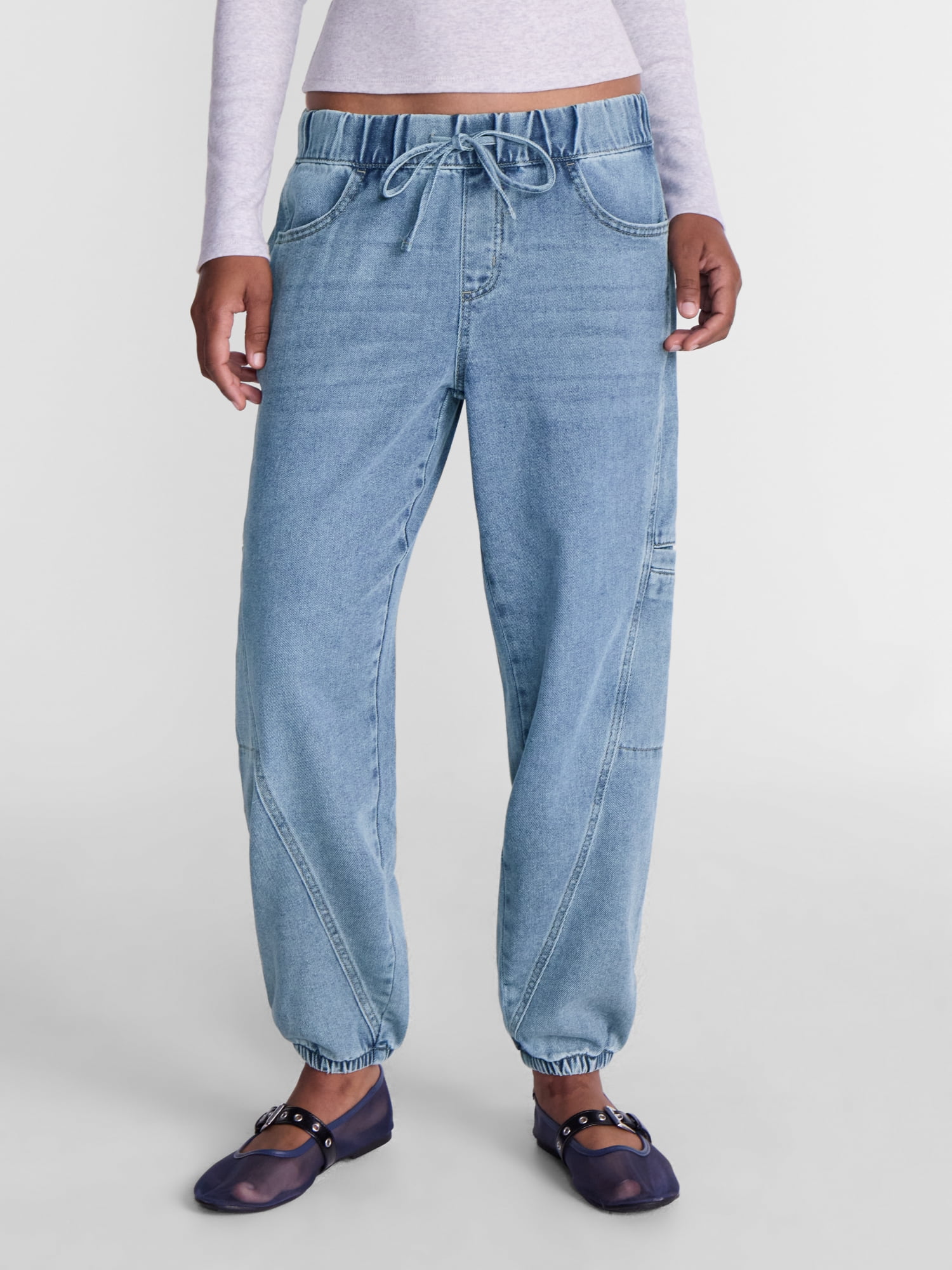 No Boundaries Seamed Joggers, 28'' Inseam, Women's XXS-XXL