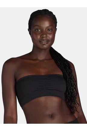 Seamless Bandeau Bra, Women's and Women's Plus, Sizes XS-3XL