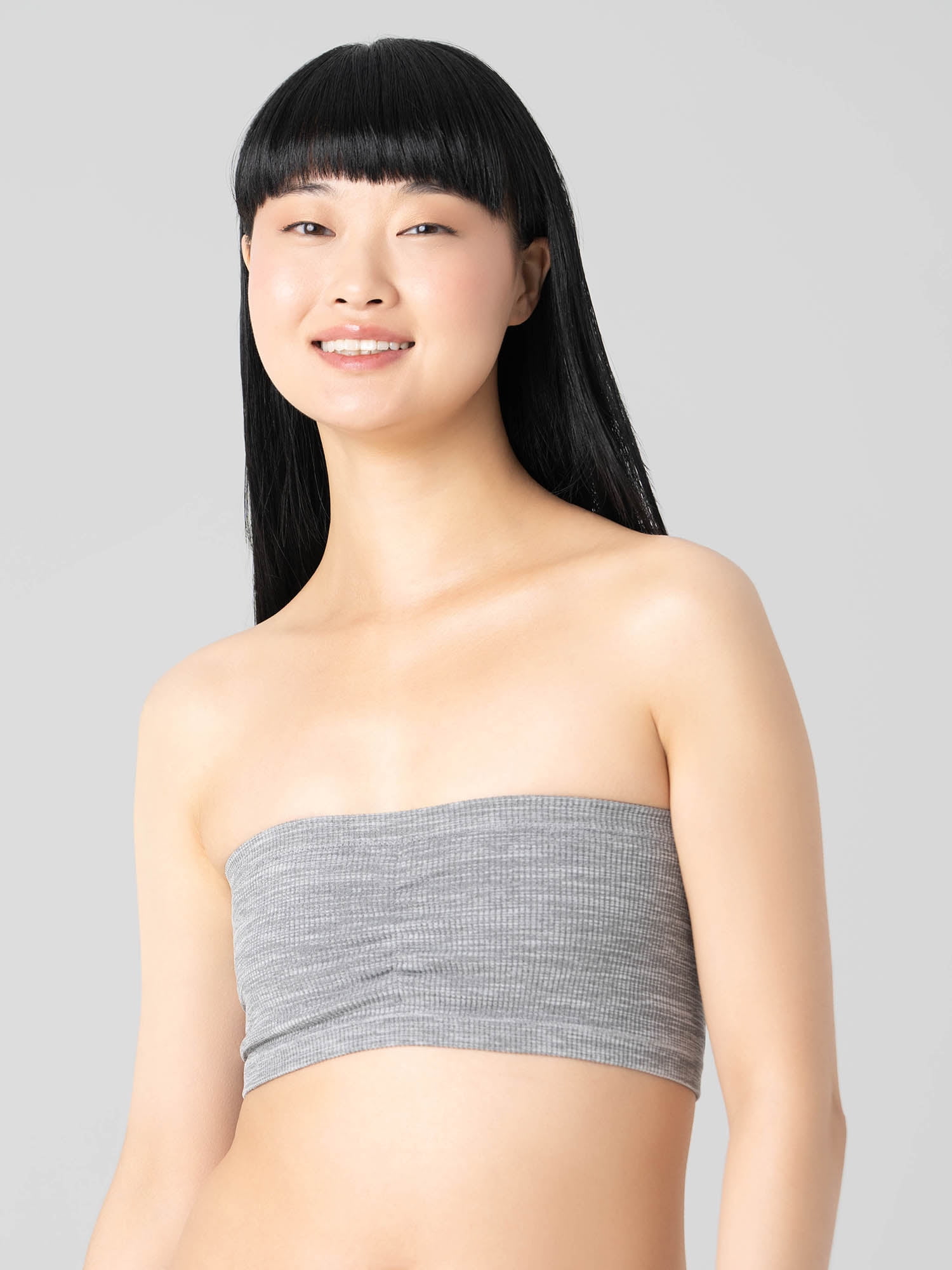 No Boundaries Women's Seamless Bandeau Bra, Sizes XS-XXXL