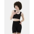 thumbnail image 1 of No Boundaries Seamless Cropped Tank Top and Shorts Set, 2-Piece, Women’s and Women’s Plus, 1 of 5