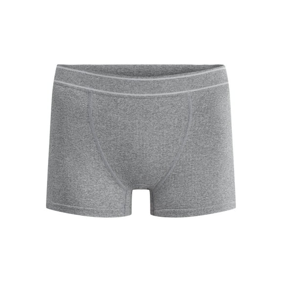 No Boundaries Seamless High Waist Boyshort Panties, Women’s