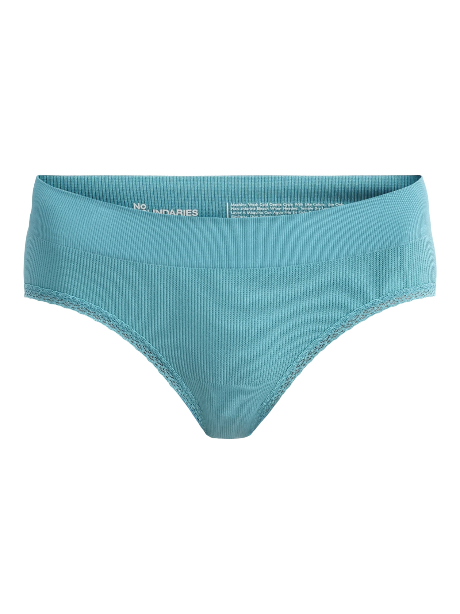 No Boundaries Seamless Hipster Panties, Women's and Women's Plus