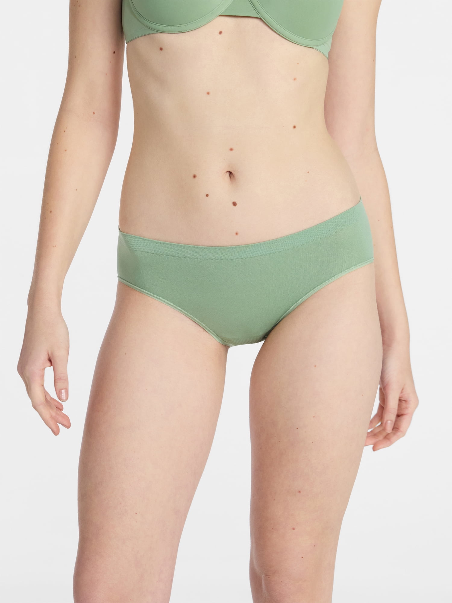 No Boundaries Seamless Hipster Panties, Women's XS-XXXL