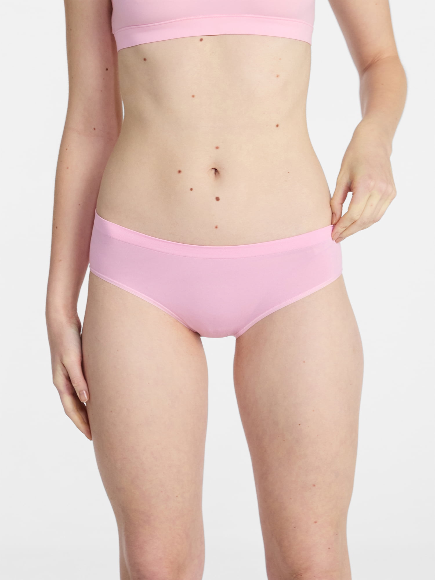 No Boundaries Seamless Hipster Panties, Women's XS-XXXL