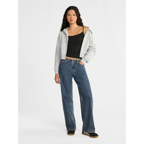 No Boundaries Seamless Lace Trim Cami, Women's