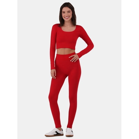 No Boundaries Seamless Metallic Set, Women's