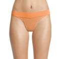 thumbnail image 1 of No Boundaries Seamless Ribbed Bikini Panties, Women's and Women's Plus, 1 of 3
