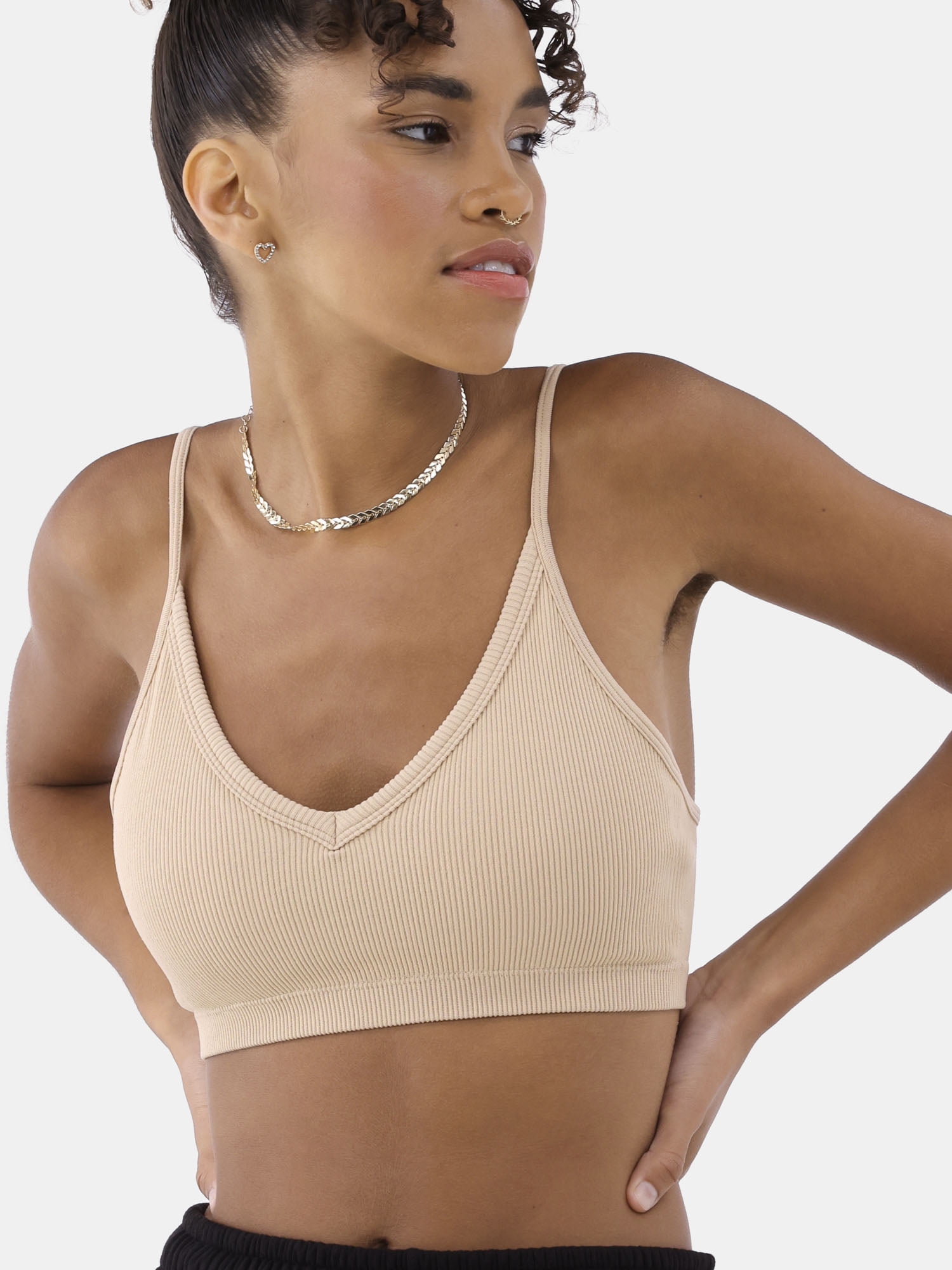 seamless triangle bralette