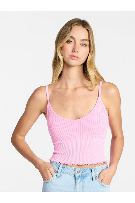 Seamless Scoop Neck Brami, Women’s & Women's Plus XXS-4X