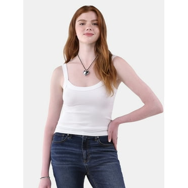 No Boundaries Seamless Scoop Neck Tank Top, 2-Pack, Women's and Women's Plus