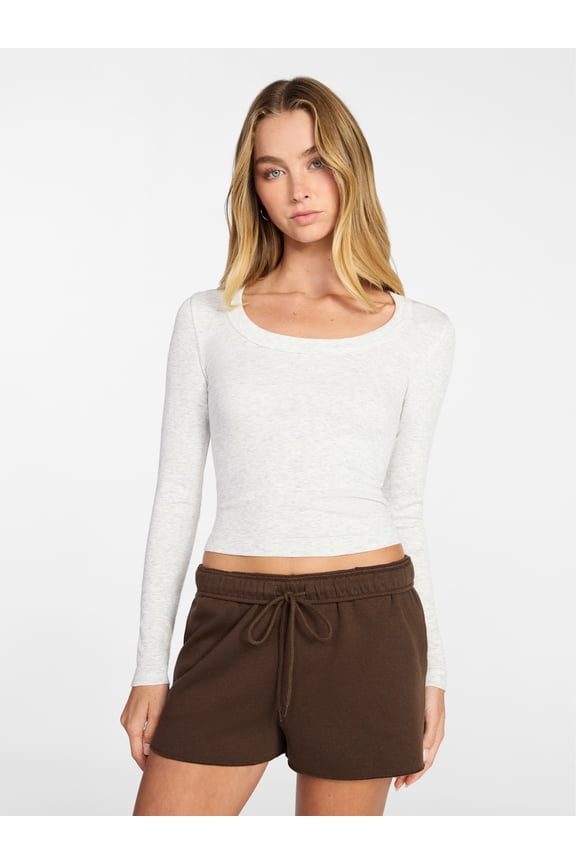 Seamless Scoop Neck Top, Women's XXS-XXL