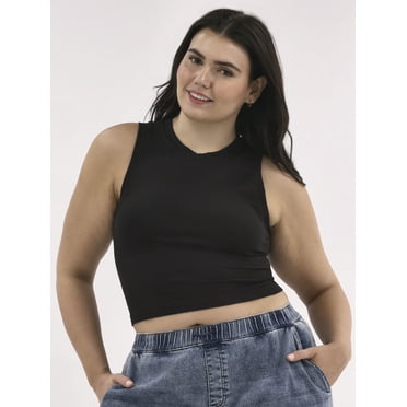 No Boundaries Seamless Tank, Women's Plus