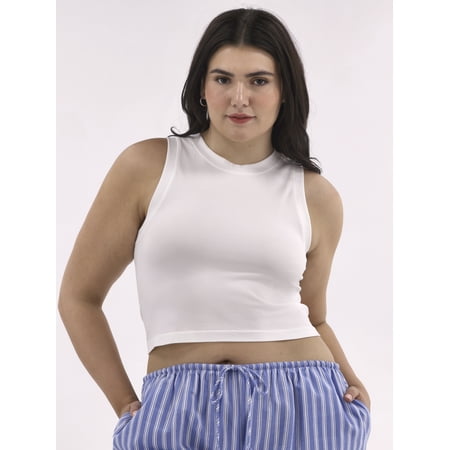 No Boundaries Seamless Tank, Women's Plus