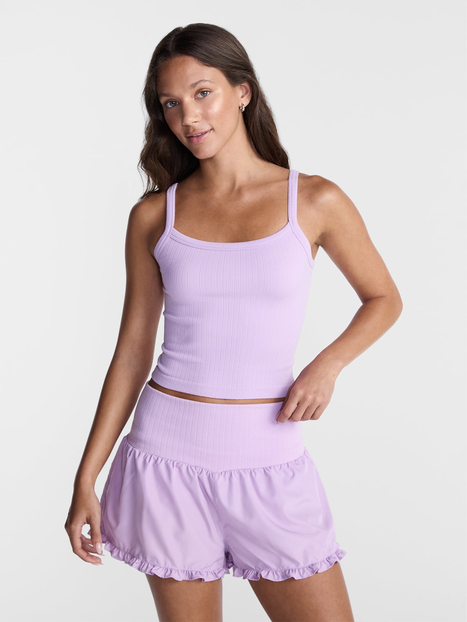 No Boundaries Seamless Tank Top, Women's XXS-XXL
