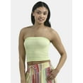 thumbnail image 1 of No Boundaries Seamless Textured Tube Top, Women's, 1 of 6