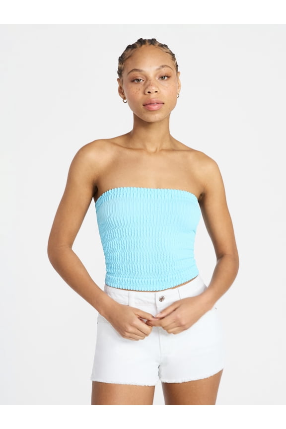 Seamless Textured Tube Top, Women's XXS-XXL