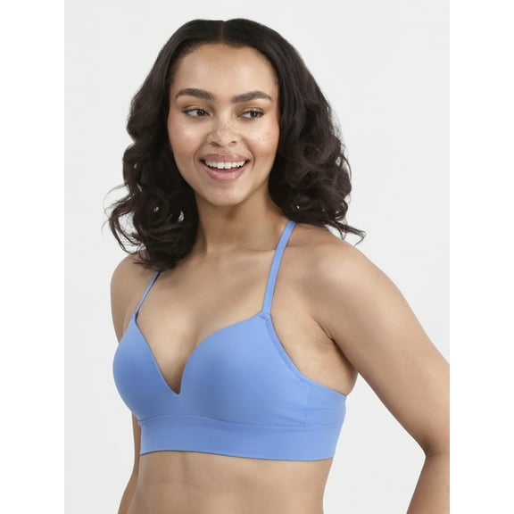 No Boundaries Women's Seamless Wirefree Bra, Sizes XS-XXXL