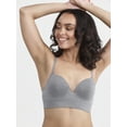 thumbnail image 1 of No Boundaries Women's Seamless Wirefree Bra, Sizes XS-XXXL, 1 of 4