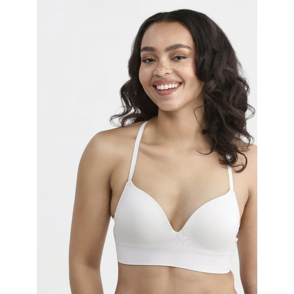 No Boundaries Women's Seamless Wirefree Bra, Sizes XS-XXXL