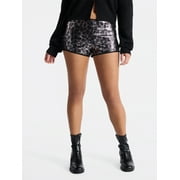 NO BOUNDARIES Sequin Hot Shorts, 2.5'' Inseam, Women's