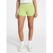 Ruched Side Bike Shorts, 4" Inseam, Women’s XXS-XXL