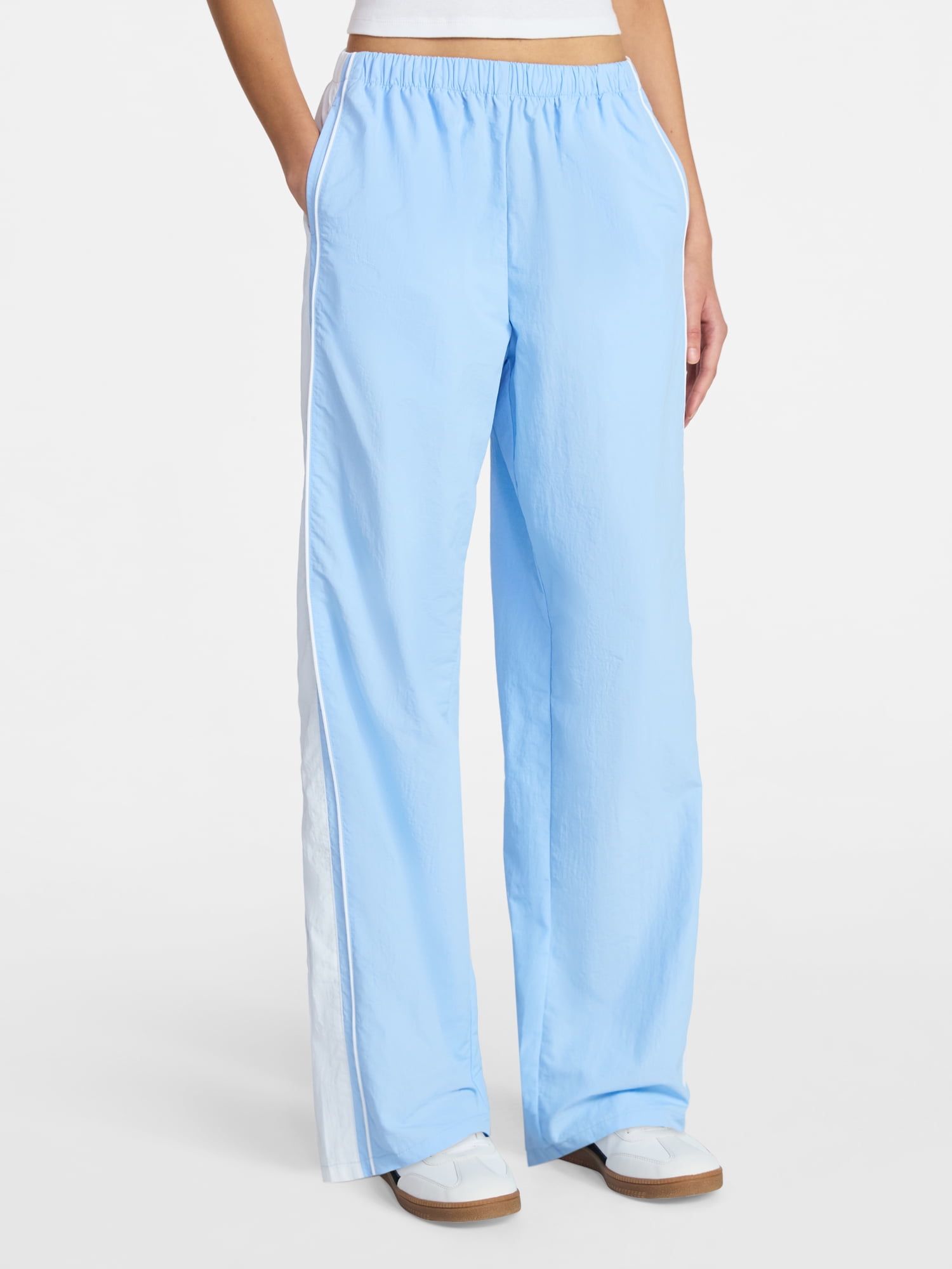 No Boundaries Side Stripe Track Pants, 30.5'' Inseam, Women's XXS-XXL