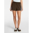 thumbnail image 1 of No Boundaries Side Stripe Track Shorts, 3'' Inseam, Women’s XXS-XXL, 1 of 6