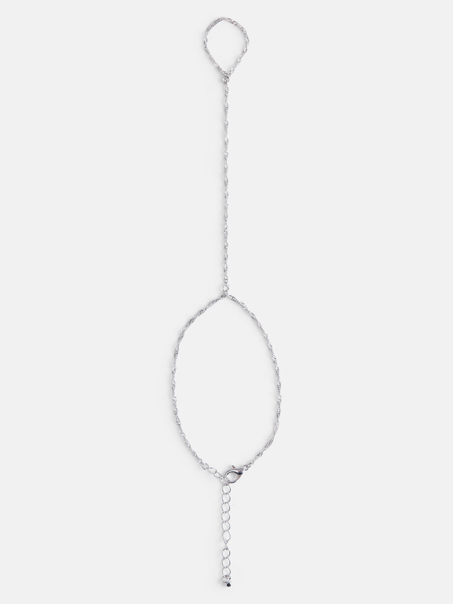 No Boundaries Women’s Silver Tone Hand Chain