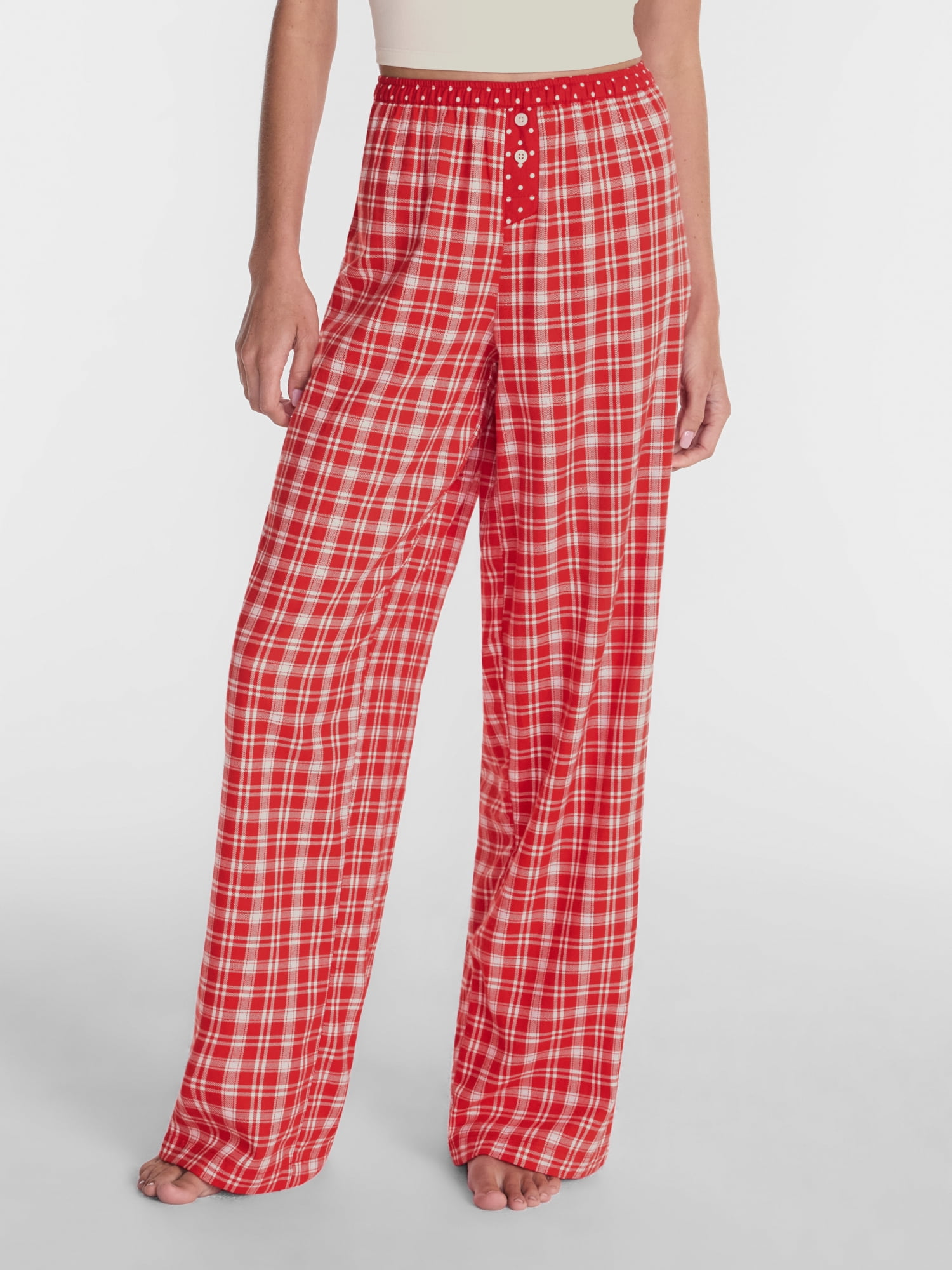 No Boundaries Print Boxer Sleep Pants, 31" Inseam, Women's XS-XXL