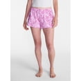 thumbnail image 1 of No Boundaries Sleep Boxer Shorts, Women's XS-XXL, 1 of 5