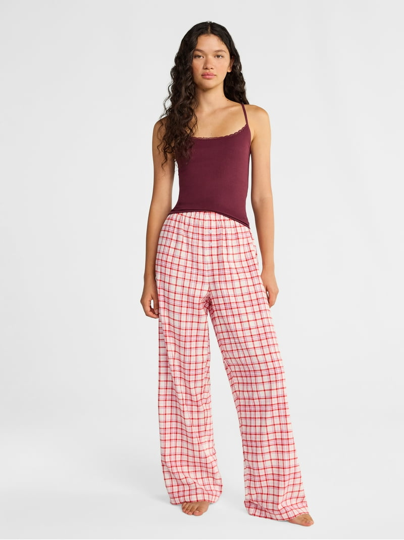 No Boundaries Sleepwear Cotton Boxer Pants, 31'' Inseam