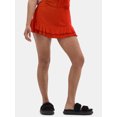 thumbnail image 1 of No Boundaries Sleepwear Pointelle Skort, Women's, Sizes XS-XXL, 1 of 5