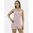 thumbnail image 1 of No Boundaries Sleepwear Romper, Women's, Sizes XXS-3X, 1 of 9