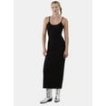 thumbnail image 1 of No Boundaries Sleeveless Mesh Maxi Dress, Women’s and Women’s Plus, 1 of 5