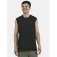 thumbnail image 1 of No Boundaries Sleeveless Muscle Tee Tank Top, Men's & Big Men's, 1 of 5