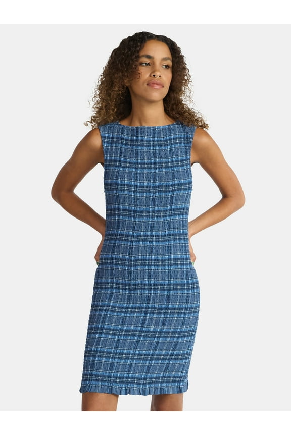 Sleeveless Smocked Mini Dress, Women's