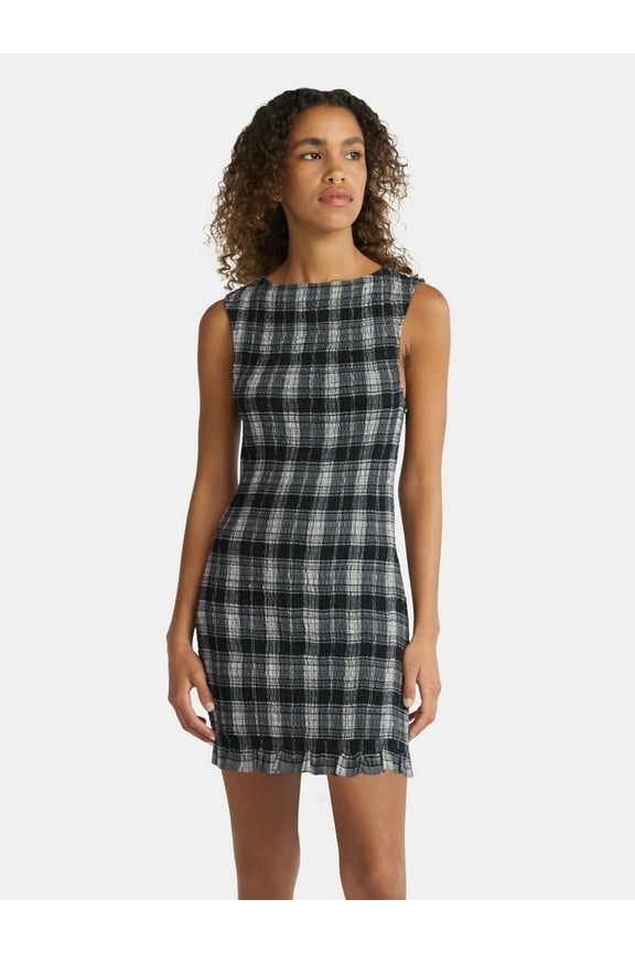 Sleeveless Smocked Mini Dress, Women's
