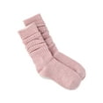 thumbnail image 1 of No Boundaries Slouch Socks, 1-Pack, Shoe Sizes 4-10, Women’s, 1 of 3