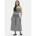 thumbnail image 1 of No Boundaries Smocked Cami Top and Maxi Skirt Set, 2-Piece, Women's, 1 of 4