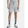 thumbnail image 1 of No Boundaries Soft Fleece Jogger Shorts, 6" Inseam, Men's and Big Men's, 1 of 5
