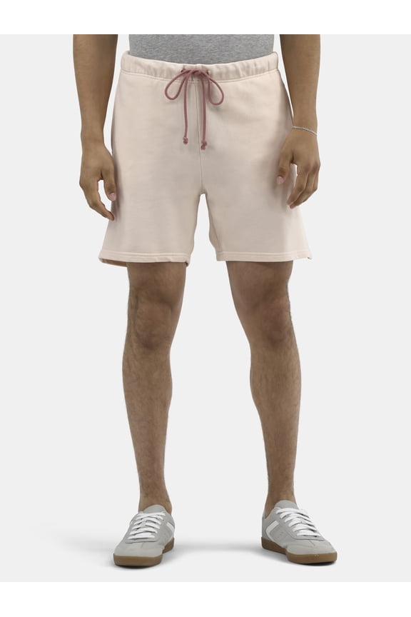 Soft Fleece Jogger Shorts, 6" Inseam, Men's and Big Men's