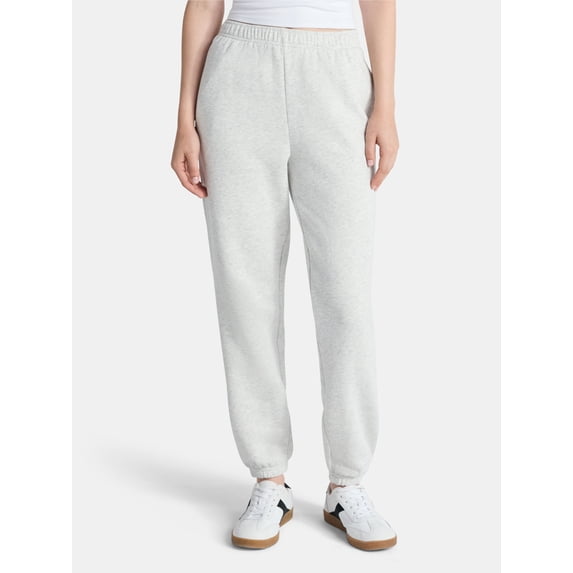 No Boundaries Soft Fleece Joggers, 29'' Inseam, Women's XXS-4X