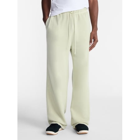 No Boundaries Soft Fleece Vintage Straight Sweatpants, Men's XS-5XL