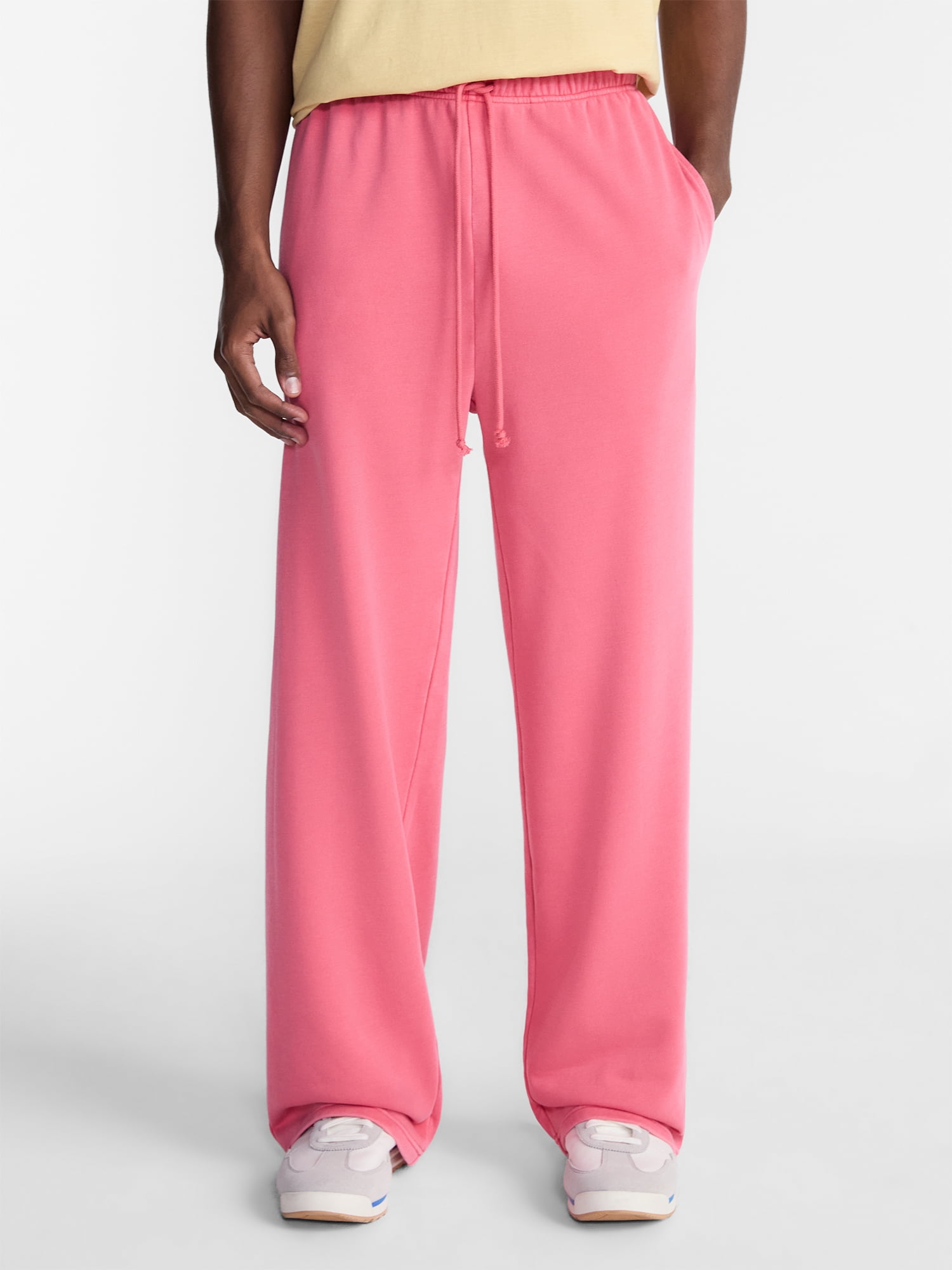 No Boundaries Soft Fleece Vintage Straight Sweatpants, Men's XS-5XL