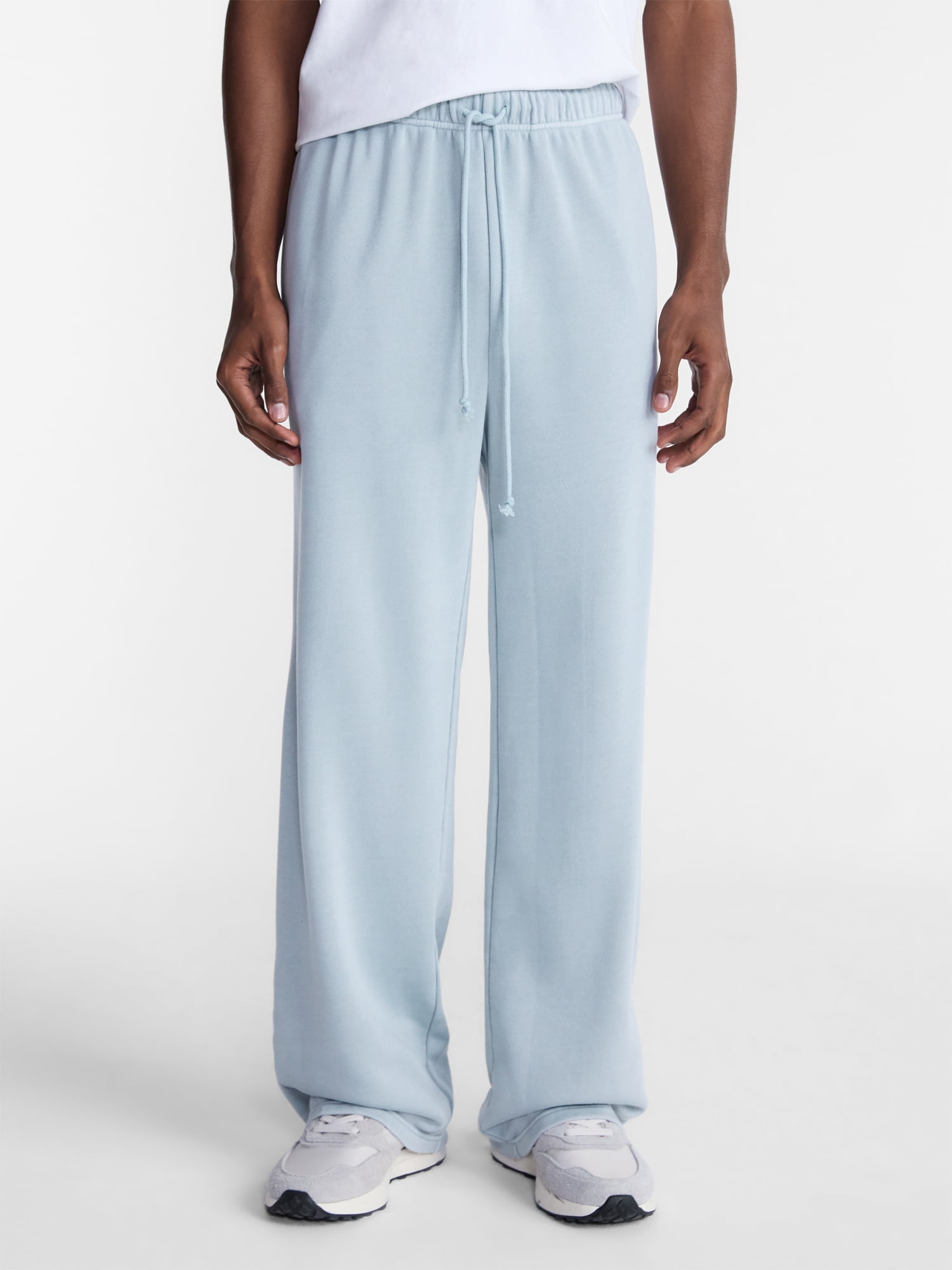 No Boundaries Soft Fleece Vintage Straight Sweatpants, Men's XS-5XL