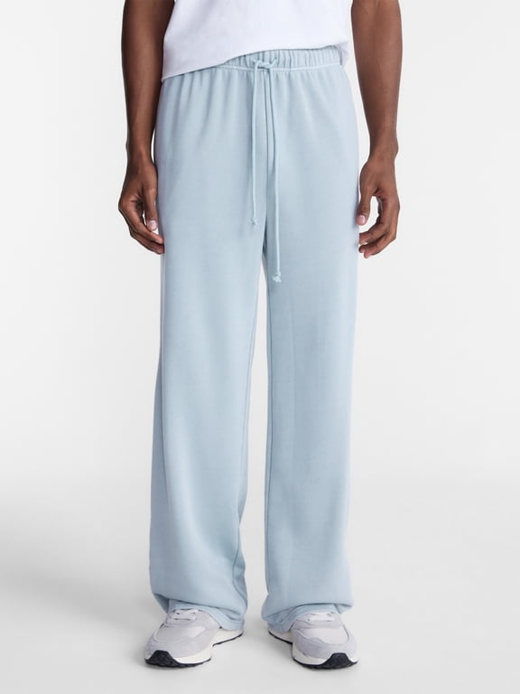 Soft Fleece Vintage Straight Sweatpants, Men's XS-5XL