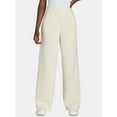 thumbnail image 1 of No Boundaries Soft Fleece Wide Leg Pants, 30” Inseam, 1 or 2-Pack, Women’s XXS-4X, 1 of 4