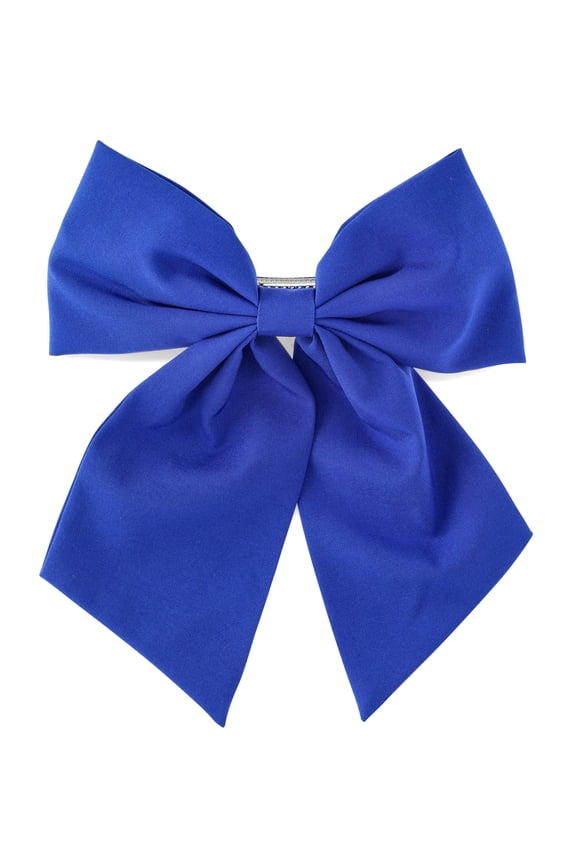 Solid Color Bow Barrette