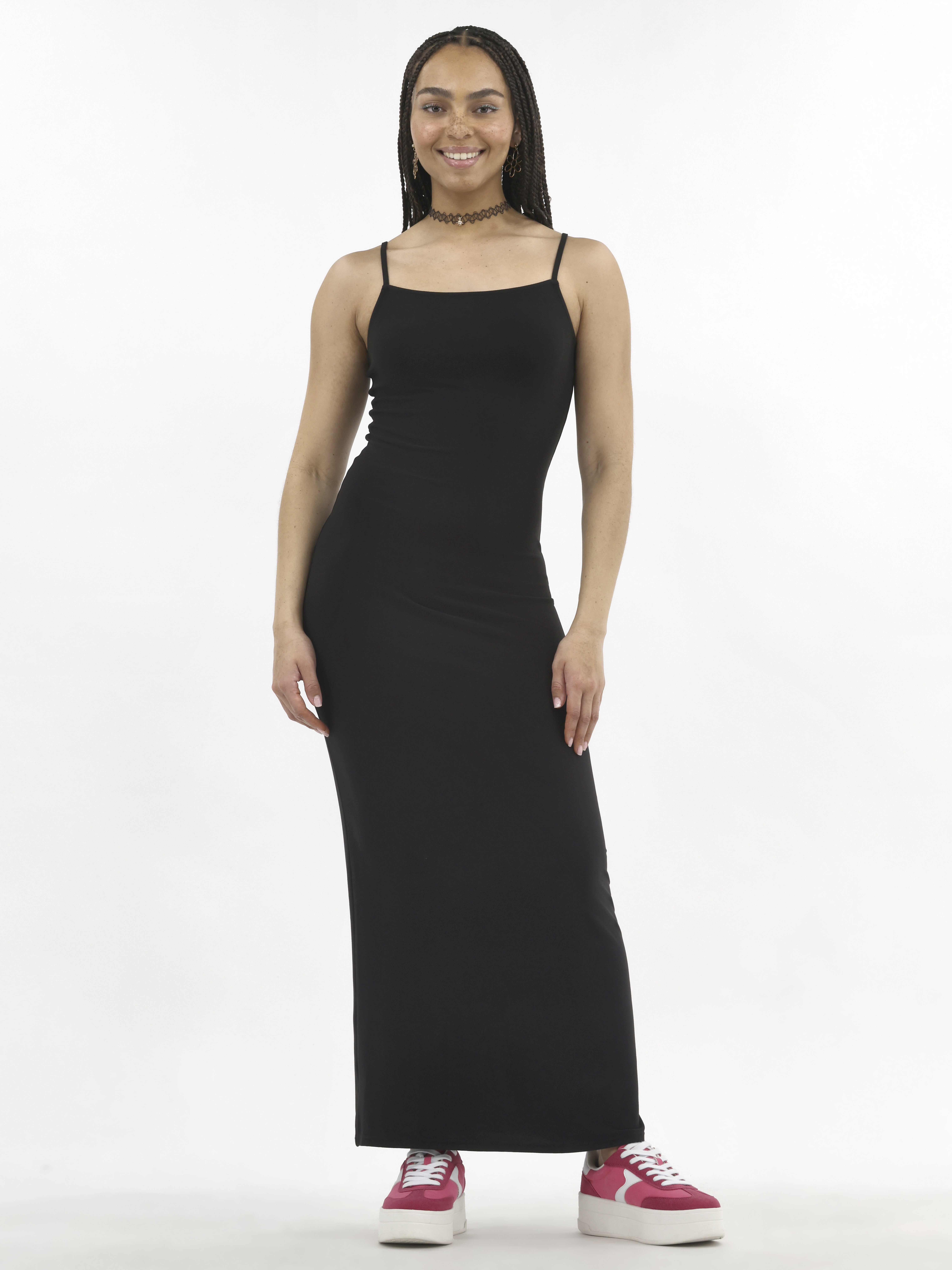 No Boundaries Mix Media Maxi Dress Women s